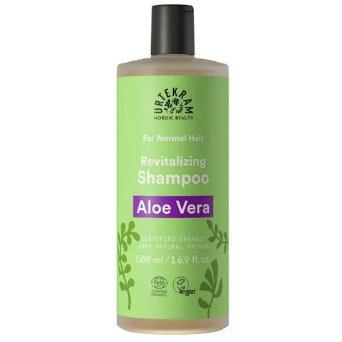 Urtekram Champú de Aloe Vera Cabello Normal 500 ml – imagen 2