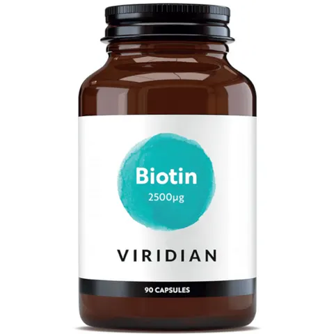 Viridian Biotina 2500 ug 90 Caps – imagen 2