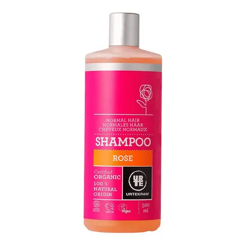 URTEKRAM Champu Rosas Cabello Normal 500 ml – imagen 4