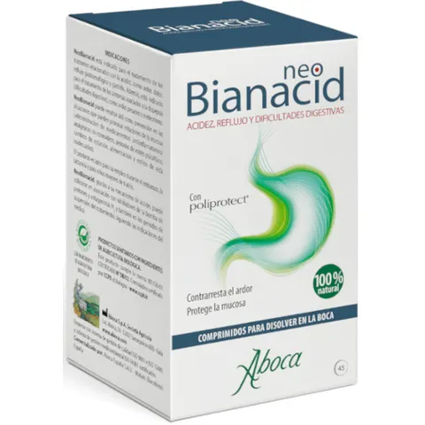 Aboca NeoBianacid Sabor Menta 45comp – imagen 3