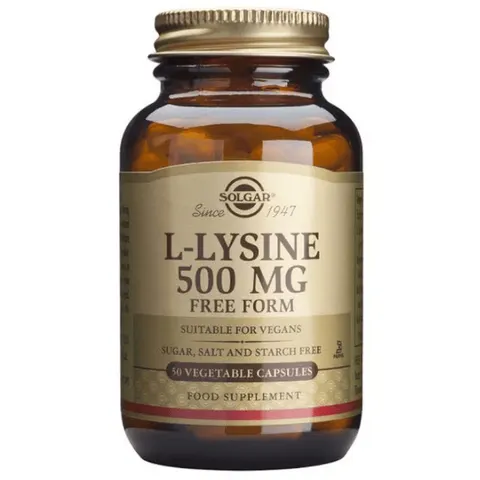 Solgar L-Lisina 500 mg – imagen 4
