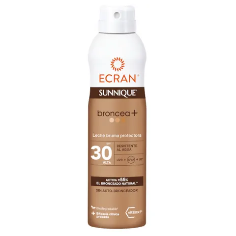 Ecran Sunnique Broncea+ Protective Mist Spf30 250 ml – imagen 2