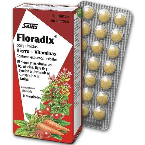 Floradix Hierro + Vitaminas 84 comprimidos – imagen 2