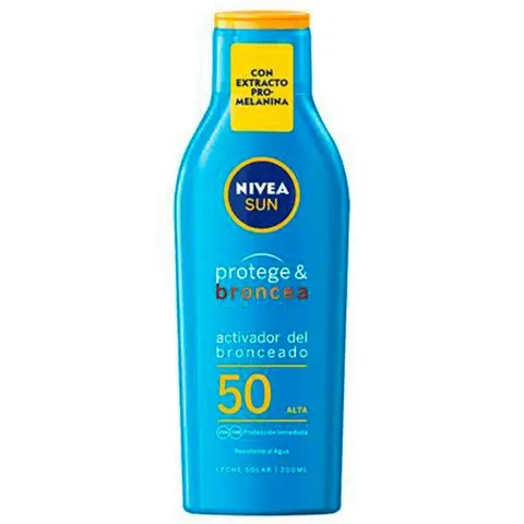 Nivea Leche Solar Protege & Broncea SPF50 200ml – imagen 2