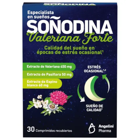 Angelini Valeriana Forte 30 Comprimidos – imagen 3