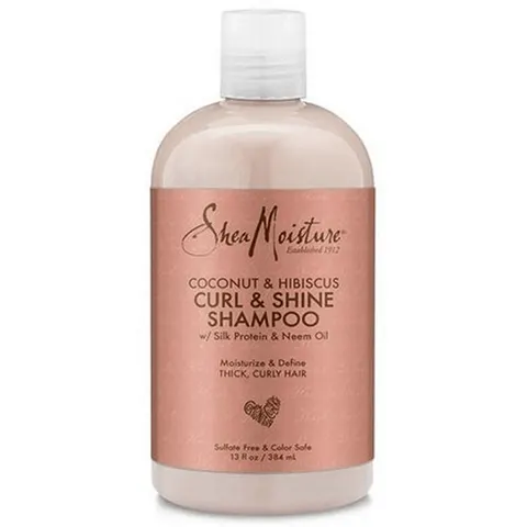 Shea Moisture Coconut & Hibiscus Curl Champú 384ml – imagen 2
