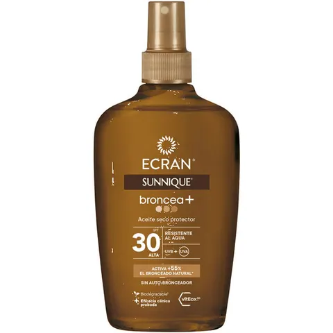 Ecran Sunnique Broncea+ Aceite Protector SPF30 200 ml – imagen 4