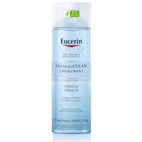 Eucerin Dermatoclean tónico facial 200 ml – imagen 2