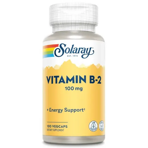 Solaray b2 100mg. 100cap.veg – imagen 4