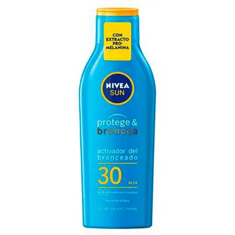 Nivea Sun PROTEGE&BRONCEA; leche SPF30 200 ml – imagen 2