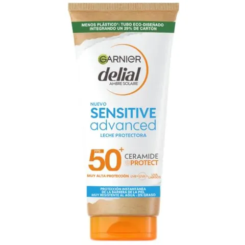 Garnier Sensitive Advanced leche protectora SPF50+ 175 ml – imagen 2