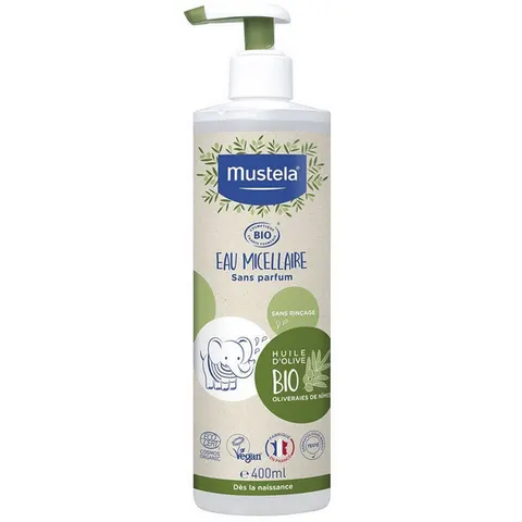 Mustela Agua micelar bio 400mL – imagen 4
