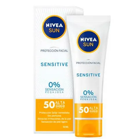 NIVEA Sun Facial spf50 Sensitive 50ml – imagen 2