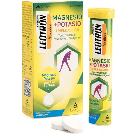Leotron Magnesio + Potasio 30 Comprimidos – imagen 3