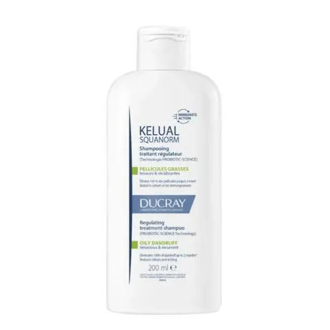 Ducray Kelual Squanorm Champú Caspa Grasa 200 ml – imagen 5