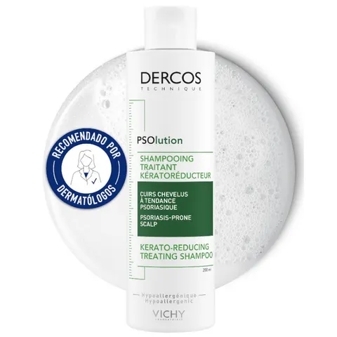 Vichy Dercos Champú Psolution Psoriasis 200 ml – imagen 3