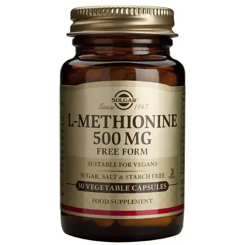 Solgar l-metionina 500mg. 30cap. – imagen 2