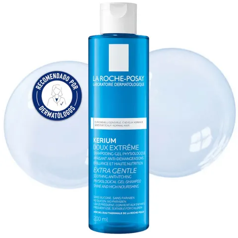 La Roche Posay Kerium Champú Extra Suave 400 ml – imagen 2