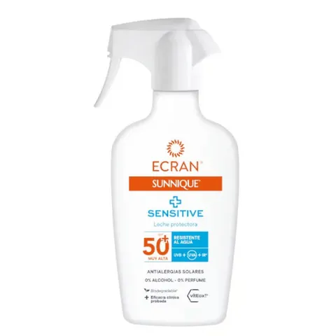 Ecran Sunnique Sensitive Leche Protectora SPF50+ 270ml – imagen 2