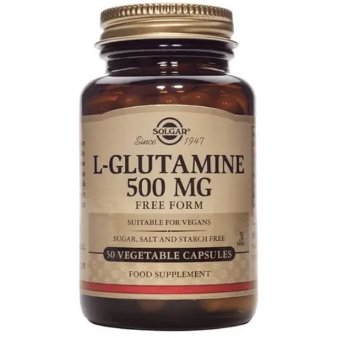 Solgar L-Glutamina 500 mg 50 VCaps – imagen 4