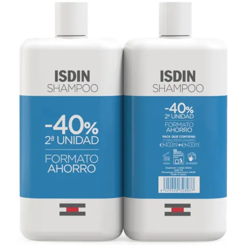 ISDIN Pack Dayl Champú 2x400ml – imagen 3