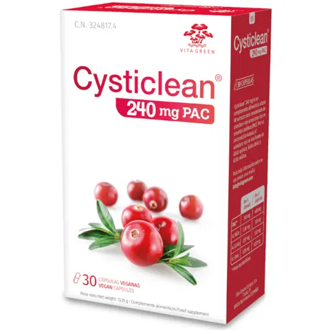 Cysticlean 240 mg 30 Cápsulas – imagen 2