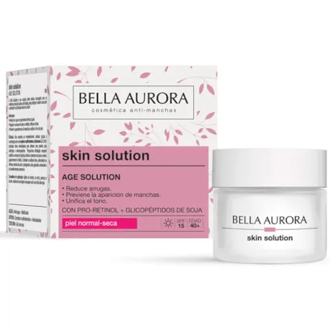 Bella aurora age solution antiarrugas + antimanchas 50ml. – imagen 5