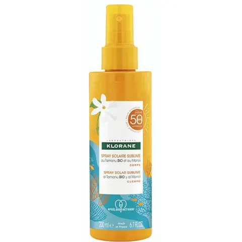 Klorane Polysianes Spray Solar Sublime SPF50 200ml – imagen 3