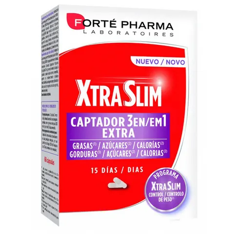 Forte pharma xtraslim captador 3en1 60cap. – imagen 5