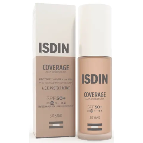 ISDIN Coverage SPF50+ 3.0 Sand 30g – imagen 1