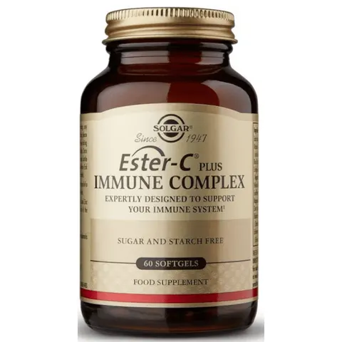 Solgar ester c immune complex 60cap. – imagen 5