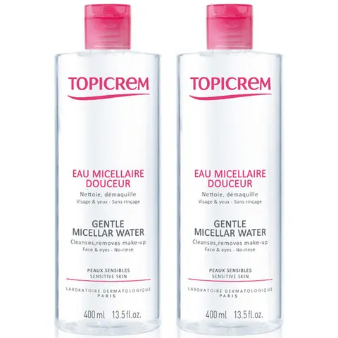 Topicrem Agua Micelar 2x400ml – imagen 2