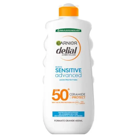 Garnier Sensitive Advanced leche SPF50+ 400 ml – imagen 2