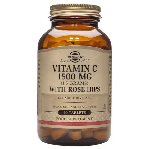 Solgar Rose Hips C 1500mg. cápsulas 90 u – imagen 5