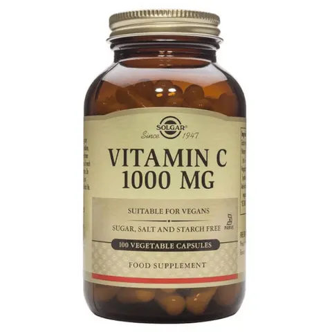 Solgar VITAMIN C1000mg 100 VCaps – imagen 2