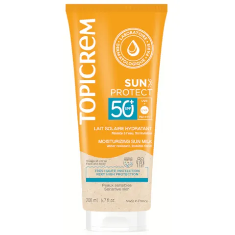 Topicrem Sun Protect Leche SPF50+ 200 ml – imagen 2