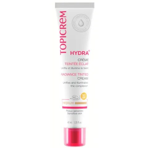 Topicrem HYDRA+ crema con color SPF50 #Medio – imagen 2