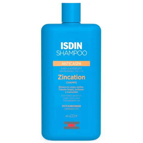 Isdin Zincation Champú Anticaspa 400 ml – imagen 3
