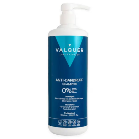 Valquer Champú Anticaspa Eliminación Rápida 1000 ml – imagen 2