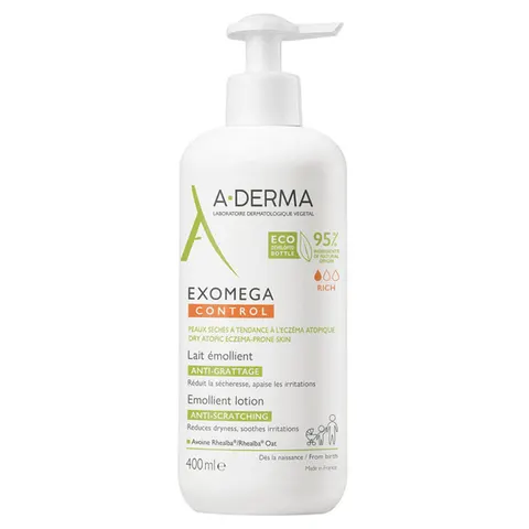 A-Derma Exomega Leche Emoliente 400ml – imagen 2