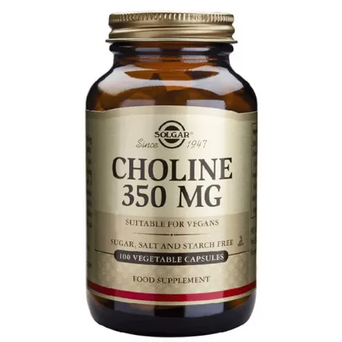 Solgar Colina 350 mg 100 Caps – imagen 3