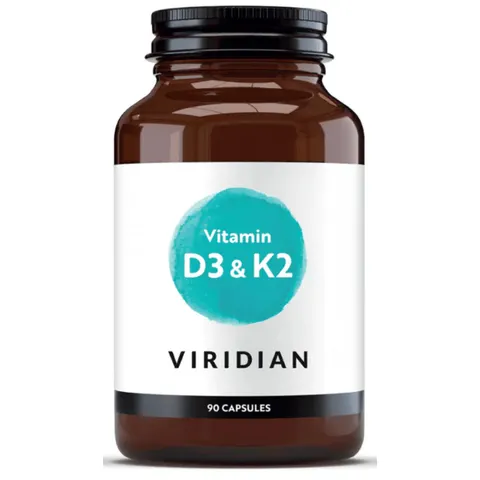 Viridian Vitamina D3 & K2 90 VCaps – imagen 3