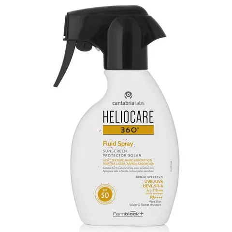 Heliocare 360 Fluid Spray SPF50 250 ml – imagen 3