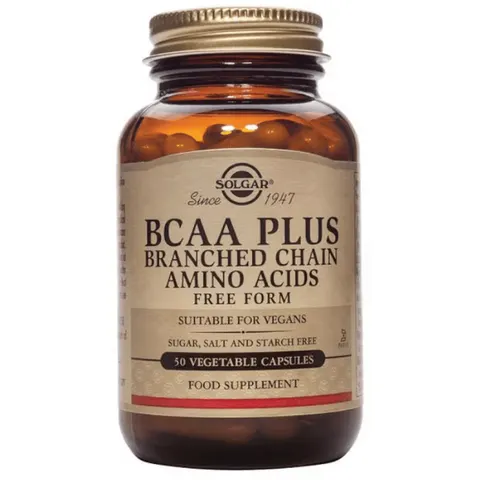Solgar BCAA Plus 50 cápsulas – imagen 2