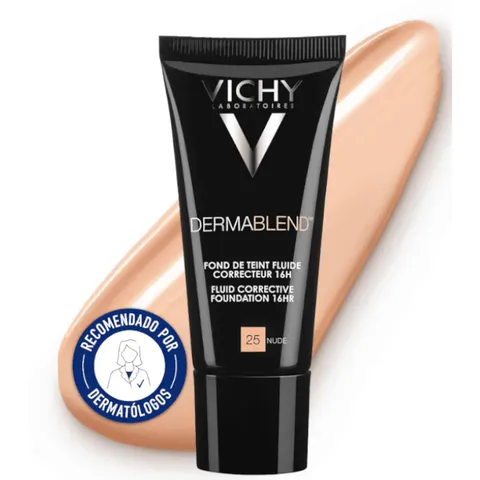Vichy Dermablend Base Nº25 Desnudo 30ml – imagen 5