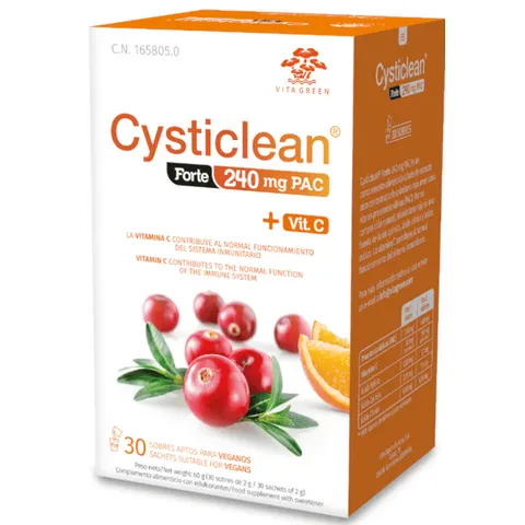 Cysticlean forte 240mg. 30sbrs. – imagen 5