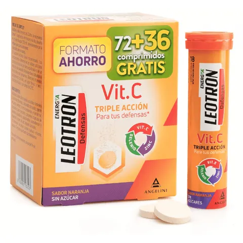 Leotron Vit C 72+36 Comprimidos GRATIS – imagen 3