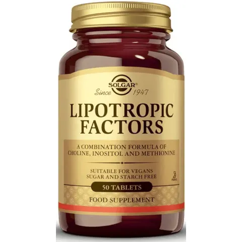 Solgar Factores Lipotrópicos 50 Comprimidos – imagen 3