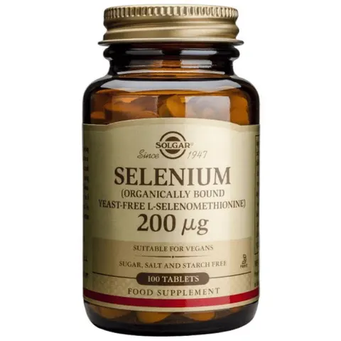 Solgar Selenio 200 mcg 100 Tabs – imagen 4