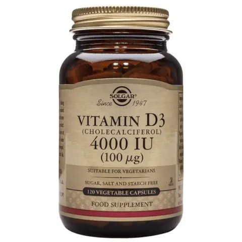 Solgar VITAMIN D3 4000 UI 120 Vcaps – imagen 4
